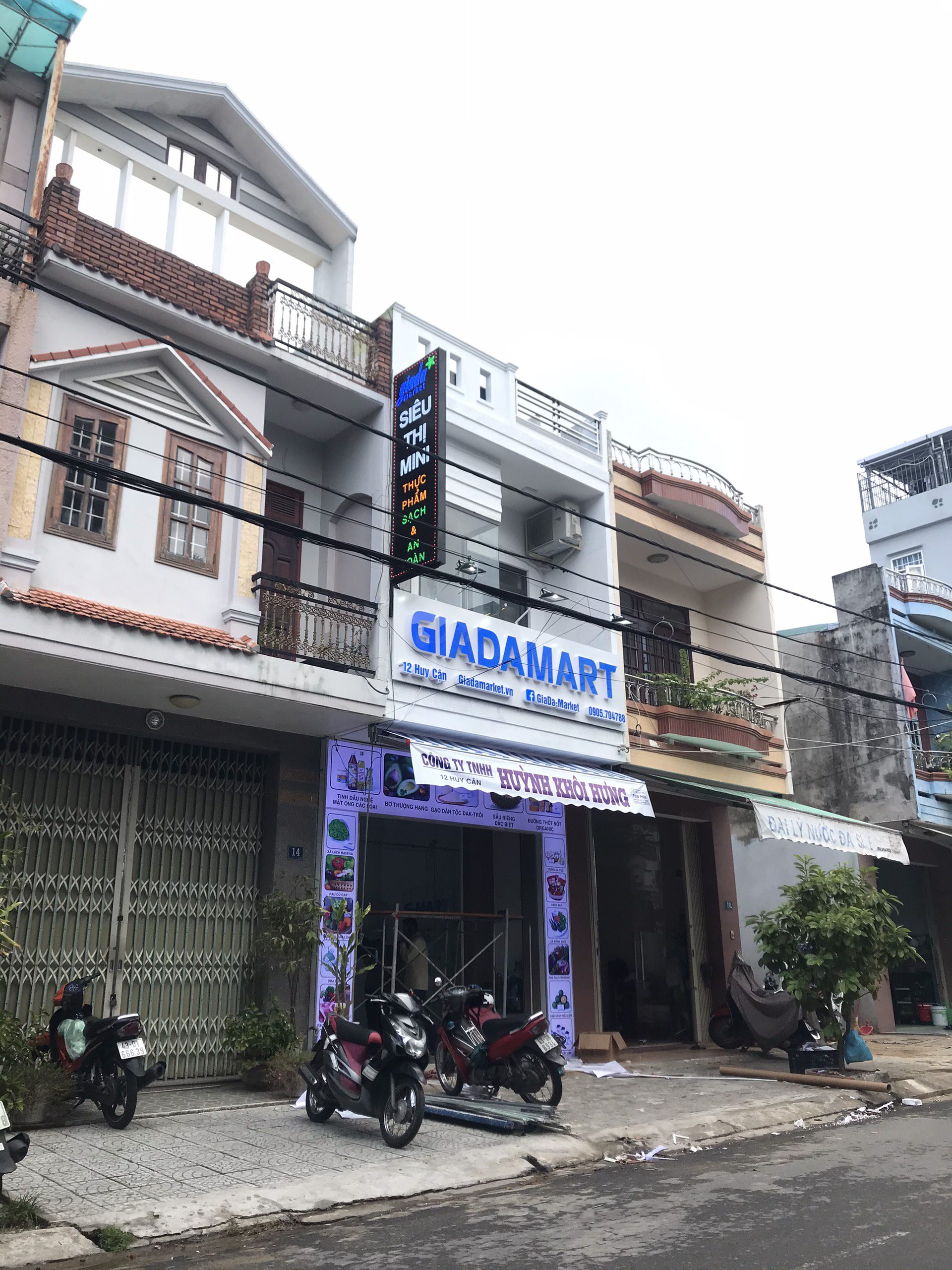 Thi công chuỗi siêu thị GIADA MAKET 2