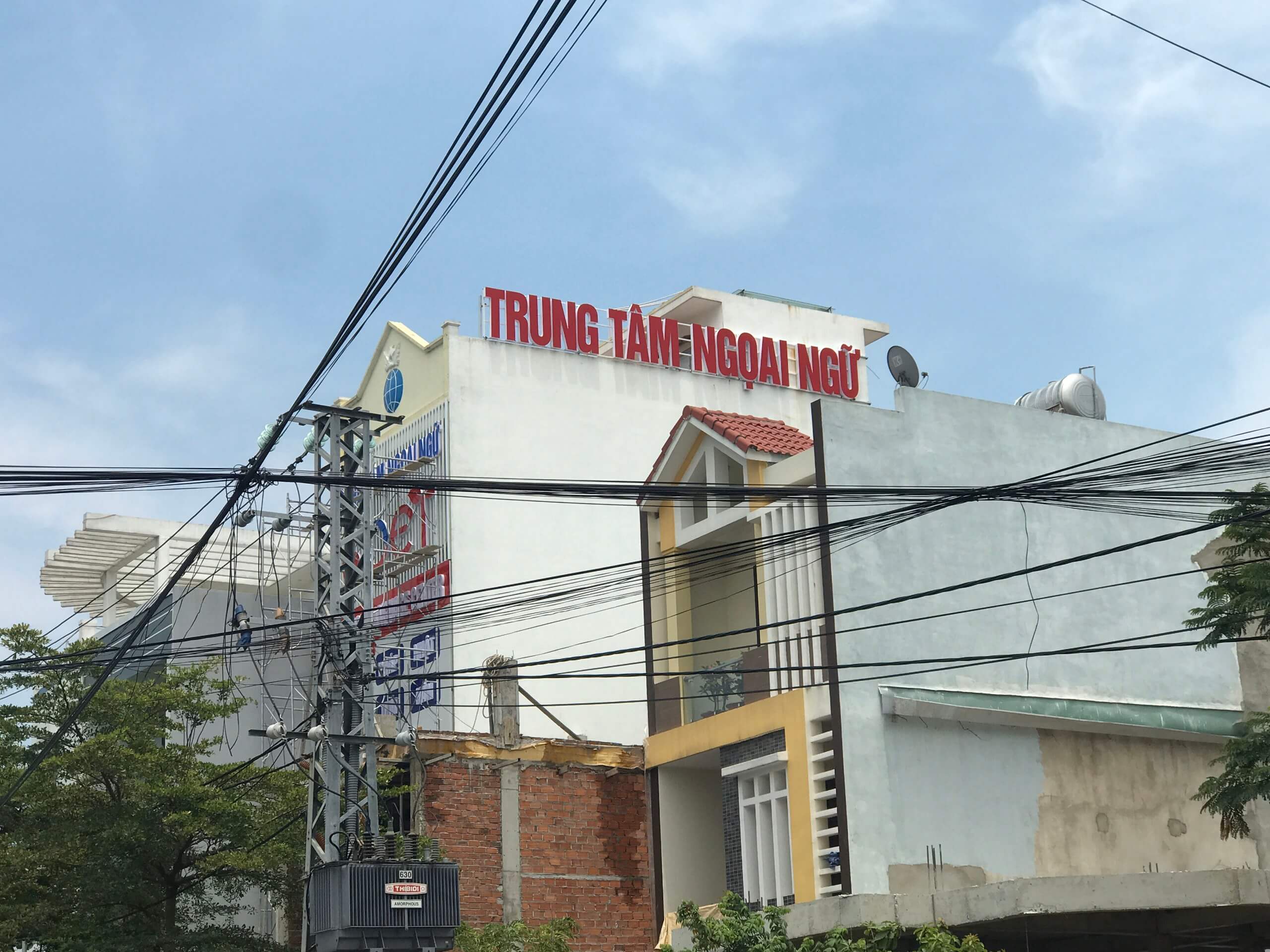 Thi công Trung Tâm Ngoại Ngữ Goet 1