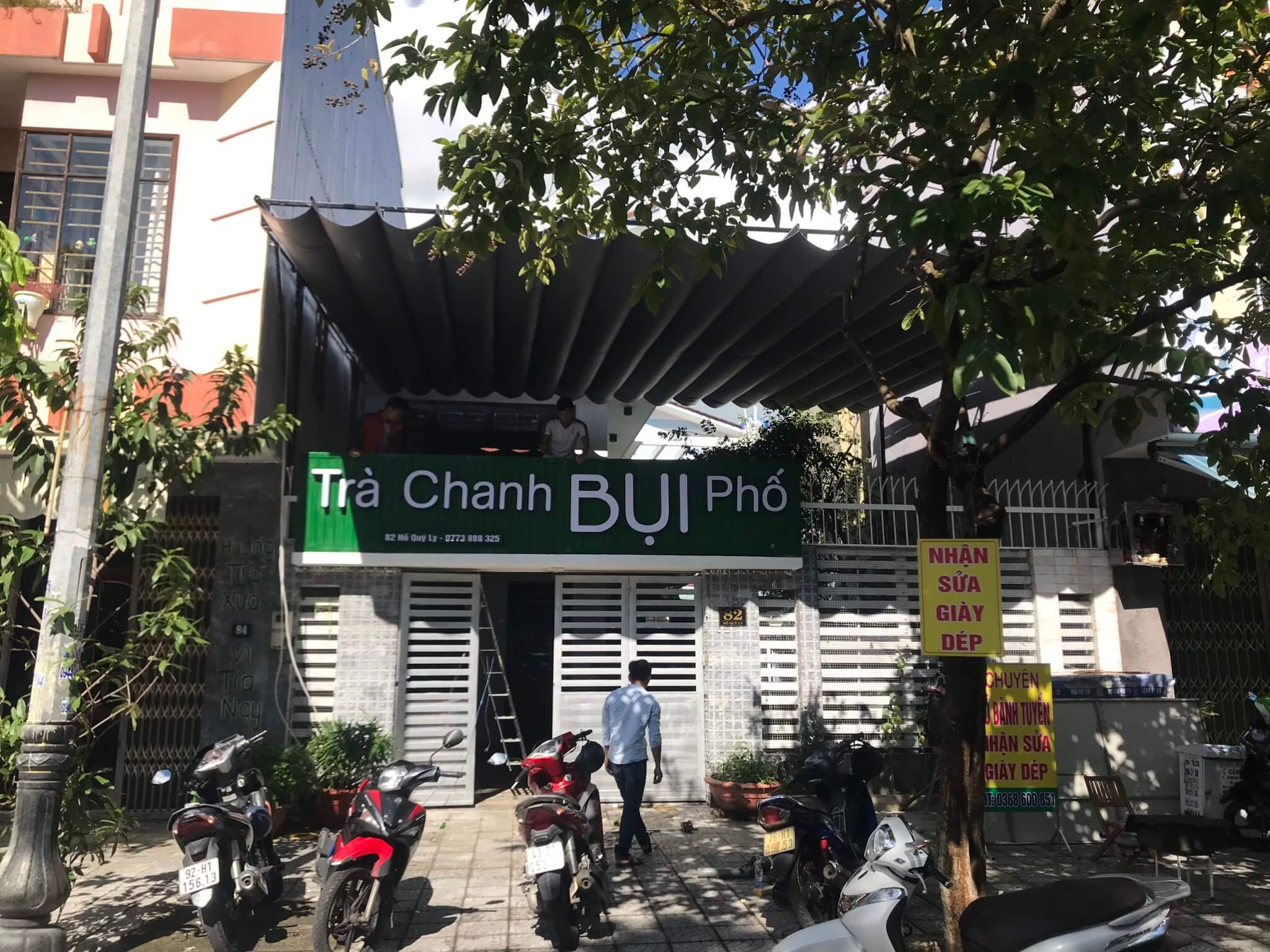 Thiết kế và thi công hệ thống Trà Chanh Bụi Phố 2