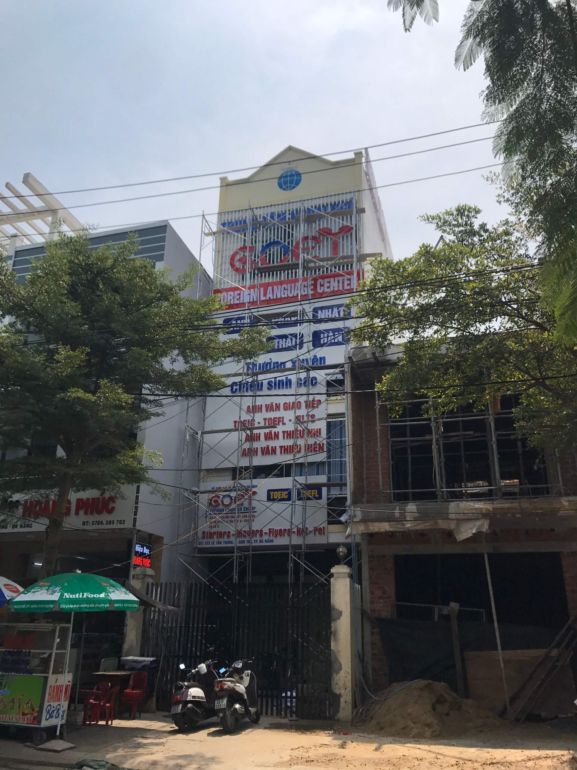 Thi công Trung Tâm Ngoại Ngữ Goet 6