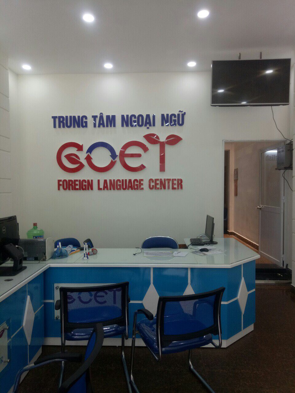 Thi công Trung Tâm Ngoại Ngữ Goet 8