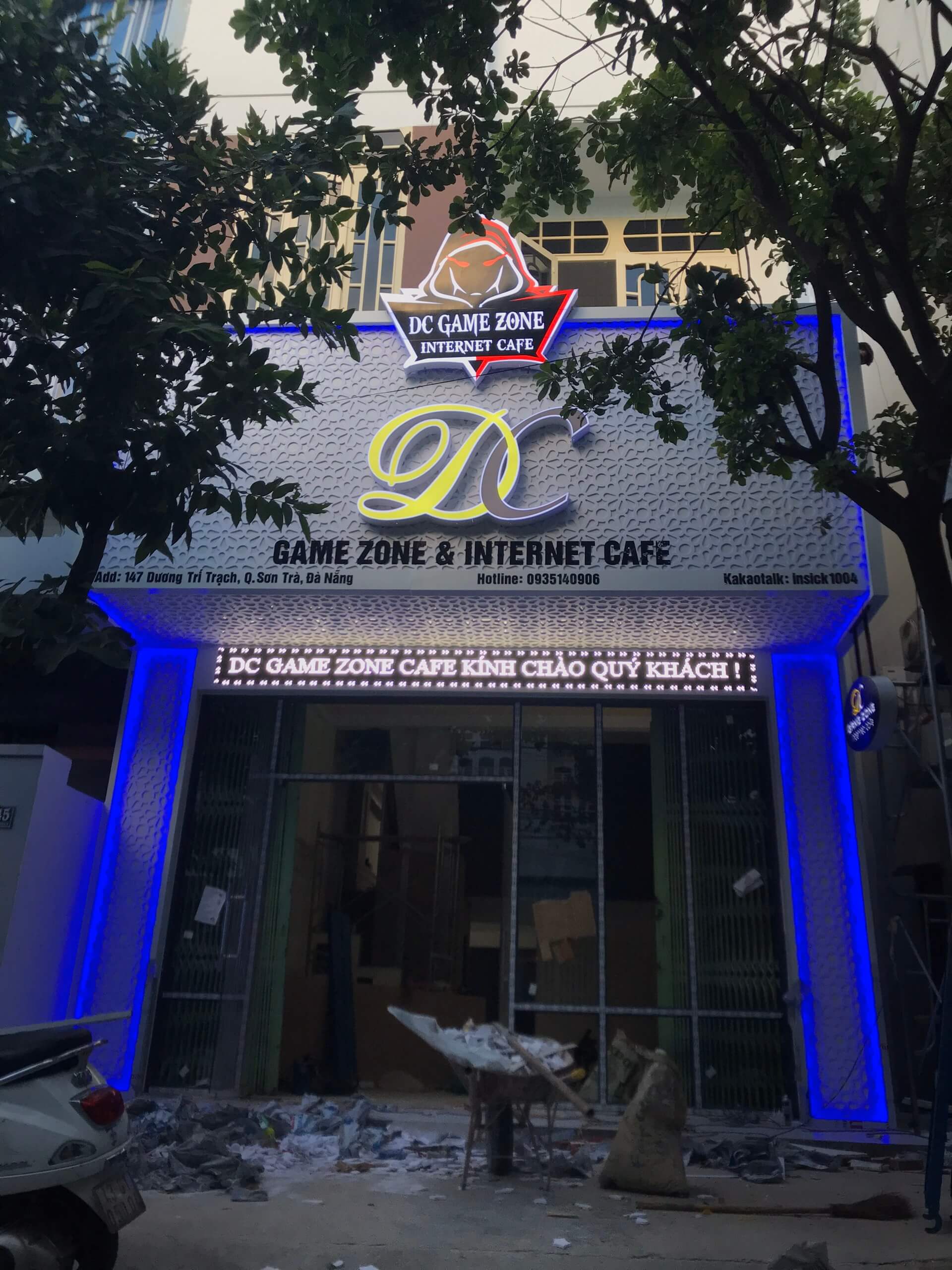 Thi công trọn gói quán GAME CAFE 3