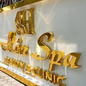 Chữ inox - Hân Spa